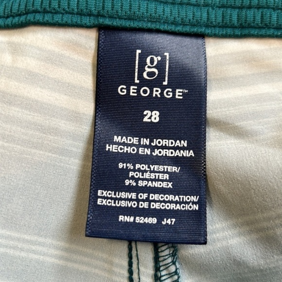 GEORGE‎ BOARD SHORTS SIZE 28 POCKET - Picture 4 of 6